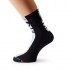 Assos summerSocks Mille fietssokken 9cm wit unisex  AS136062250V